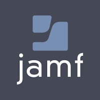 jamf logo on a dark background